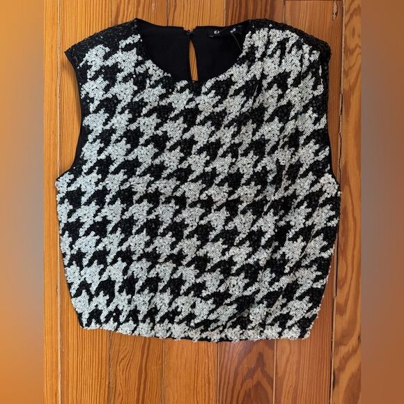 NWT Express Sequined Top - Picture 1 of 8